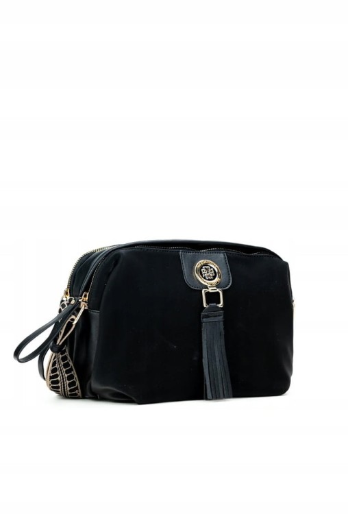 Torebka listonoszka crossbody Monnari BAG1880-020 czarna