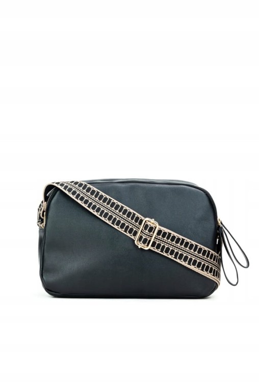 Torebka listonoszka crossbody Monnari BAG1880-020 czarna