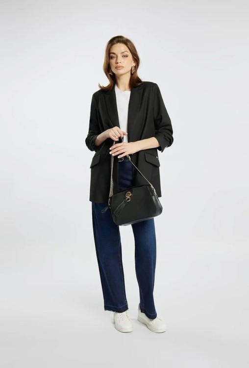 Torebka listonoszka crossbody Monnari BAG1880-020 czarna