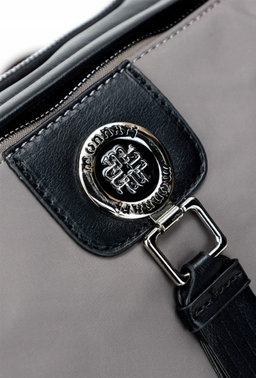 Torebka listonoszka crossbody Monnari BAG1880-M19 szaro-beżowa