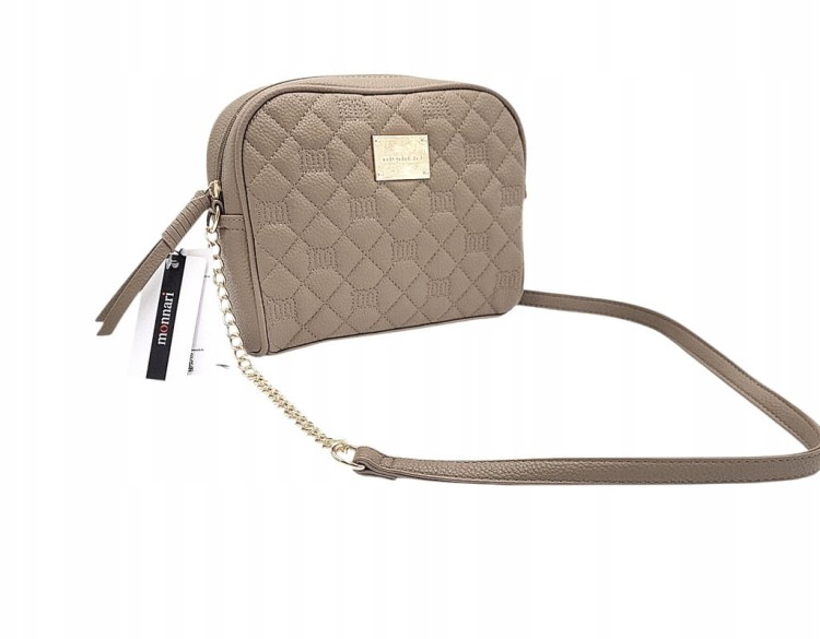 Torebka listonoszka crossbody Monnari BAG4740-M15 beżowa