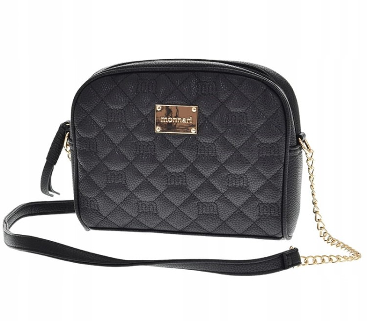 Torebka listonoszka crossbody Monnari BAG4740-020 czarna