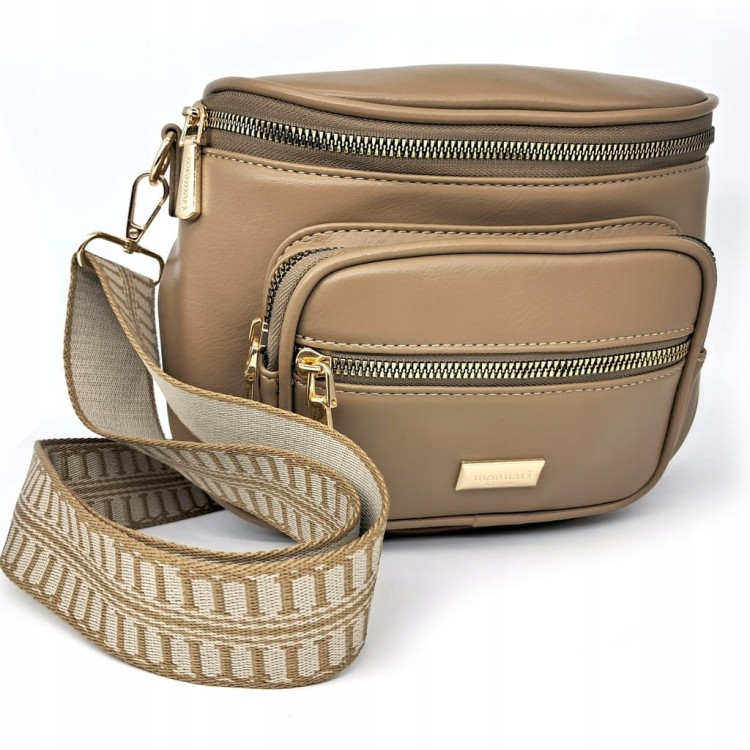 Torebka listonoszka Monnari BAG4840-015 beżowa
