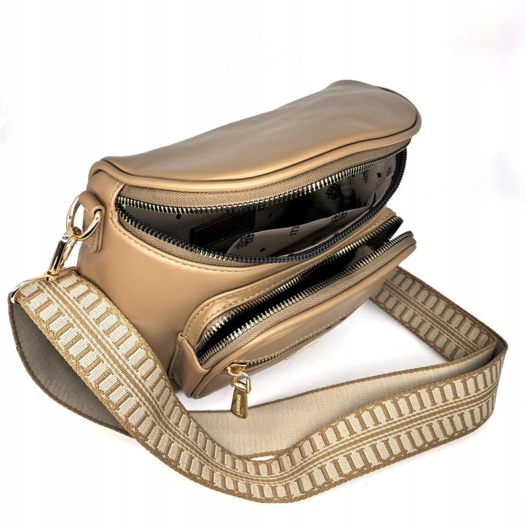 Torebka listonoszka Monnari BAG4840-015 beżowa