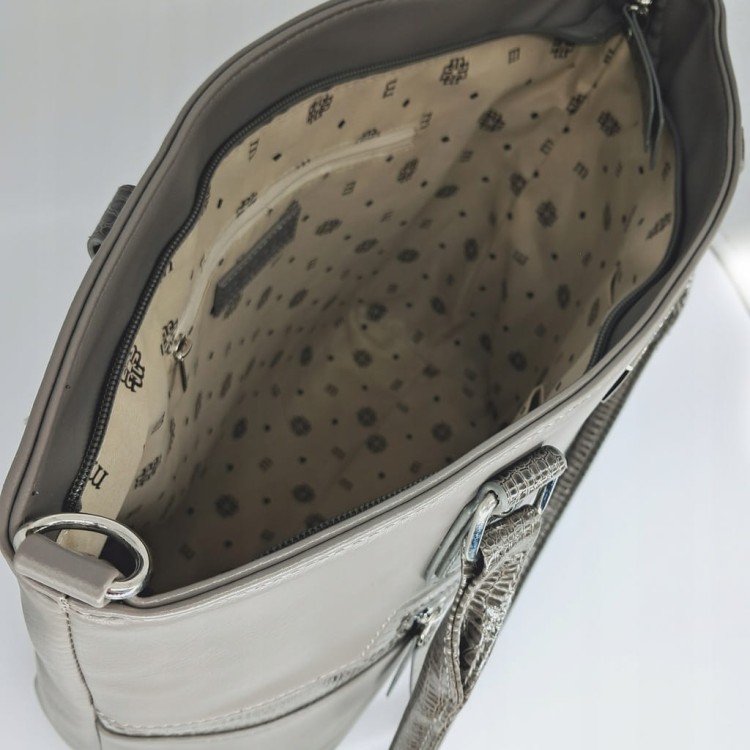 Torebka shopperka Monnari BAG4850-019 szara