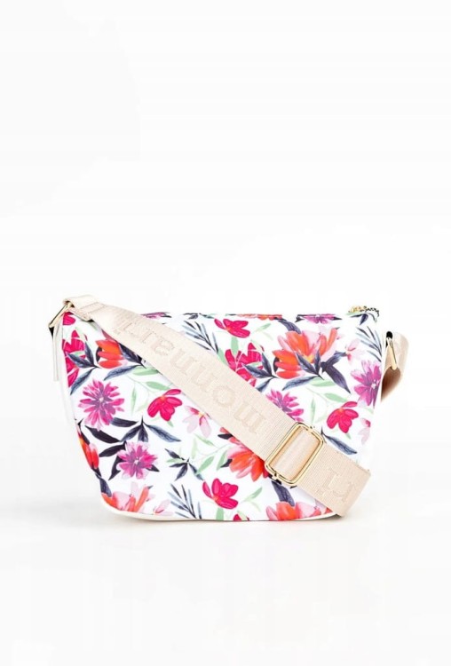 Torebka listonoszka Monnari BAG2100-000 z kwiatowym wzorem