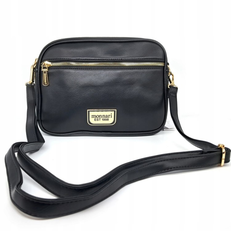 Torebka listonoszka Monnari BAG4830-020 czarna