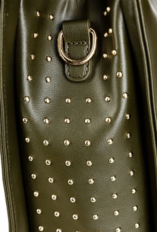 Torebka shopperka Monnari BAG4020-008 ekoskóra zielona