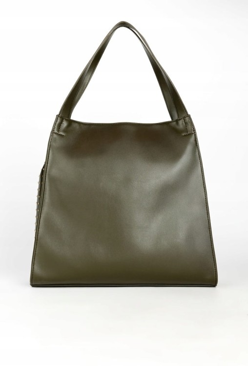 Torebka shopperka Monnari BAG4020-008 ekoskóra zielona