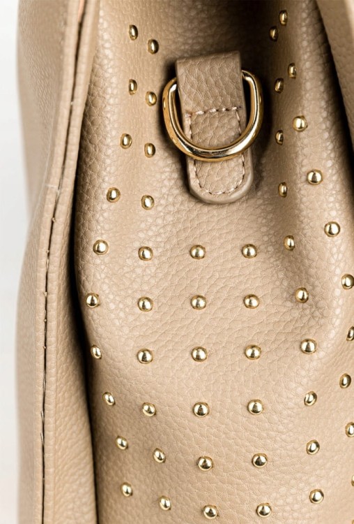 Torebka shopperka Monnari BAG4020-015 ekoskóra beżowa