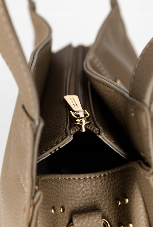 Torebka shopperka Monnari BAG4020-015 ekoskóra beżowa