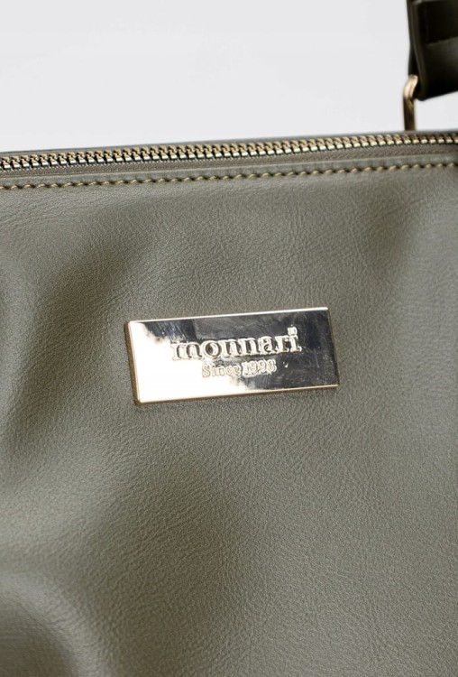 Torebka shopperka Monnari BAG4010-008 ekoskóra zielona