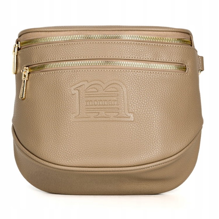 Torebka nerka listonoszka Monnari BAG4040-015 beżowa