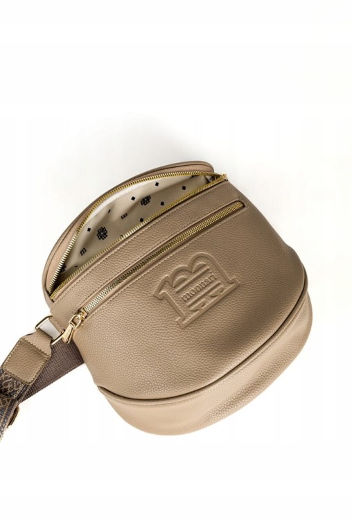 Torebka nerka listonoszka Monnari BAG4040-015 beżowa