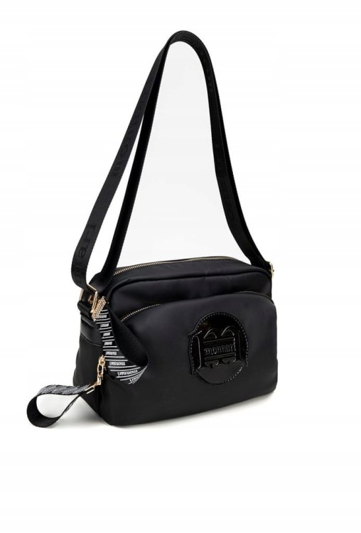 Torebka listonoszka crossbody Monnari BAG4350-020 czarna