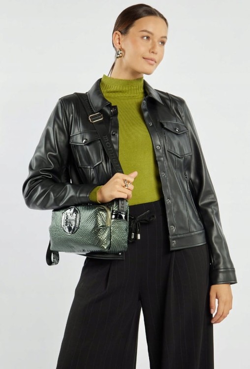 Torebka listonoszka crossbody Monnari BAG4350-M08 zielona