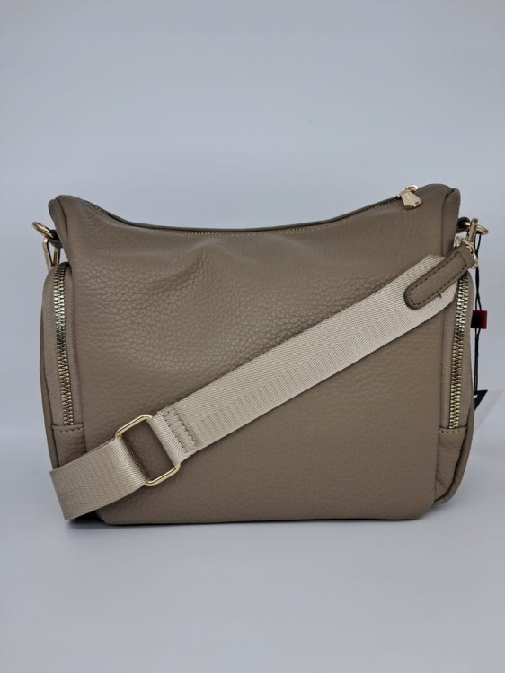 Torebka listonoszka Monnari BAG4430-015 szaro-bezowa