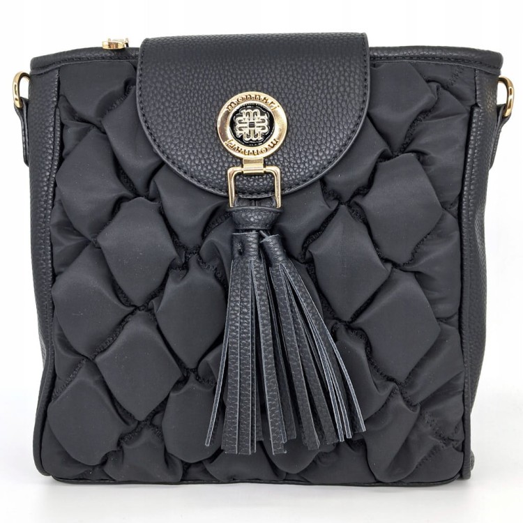 Torebka listonoszka Monnari BAG4710-020 czarna
