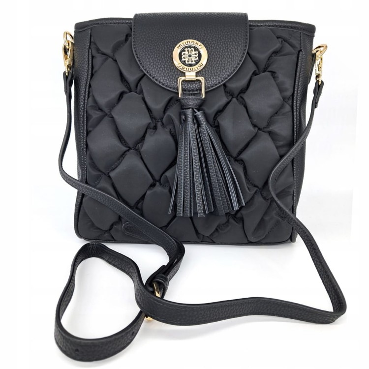 Torebka listonoszka Monnari BAG4710-020 czarna