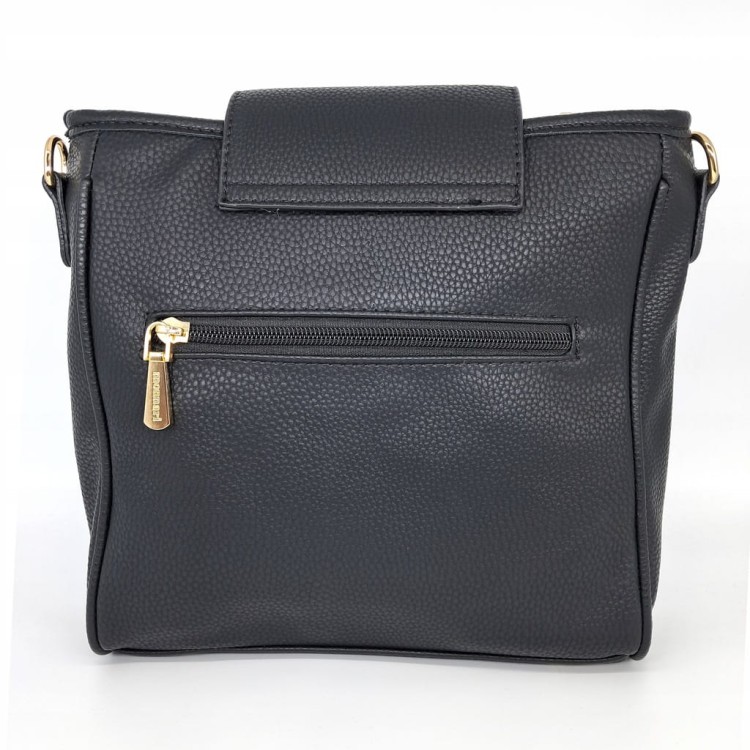 Torebka listonoszka Monnari BAG4710-M08 czarno-zielona