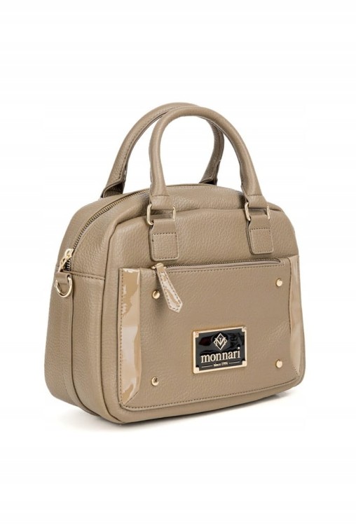 Torebka kuferek Monnari BAG5510-015 beżowa