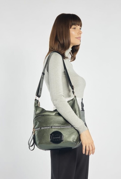 Torebka worek Monnari BAG4380-M08 zielona
