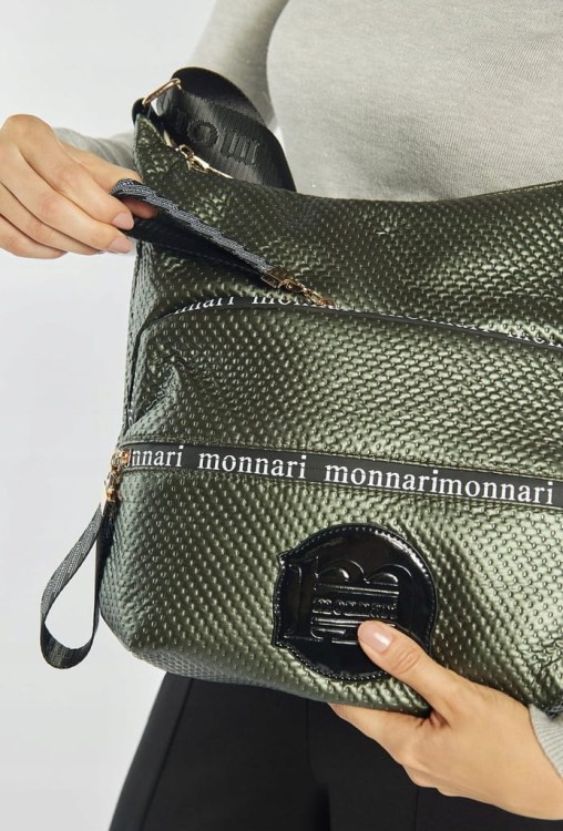 Torebka worek Monnari BAG4380-M08 zielona