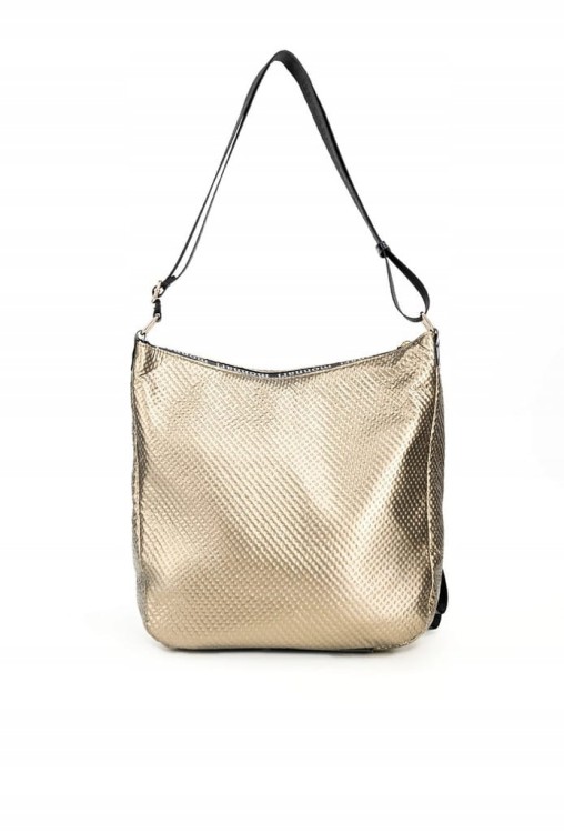 Torebka worek Monnari BAG4380-M23 ciemny złoty