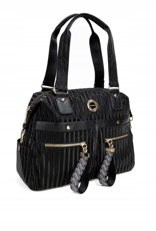 Torebka shopperka Monnari BAG4300-M20 czarna