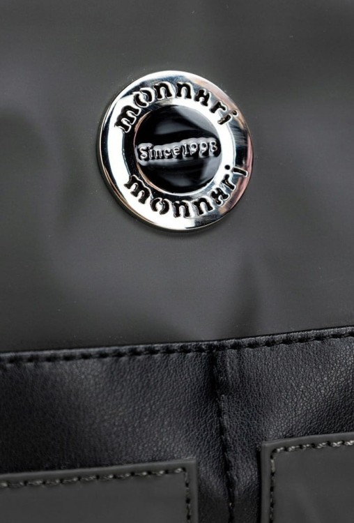 Torebka shopperka Monnari BAG4300-M08 zielono-czarna