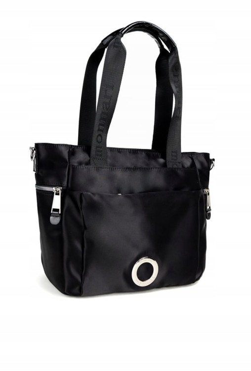 Torebka shopperka Monnari BAG4290-020 czarna