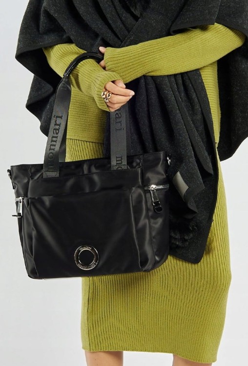 Torebka shopperka Monnari BAG4290-020 czarna