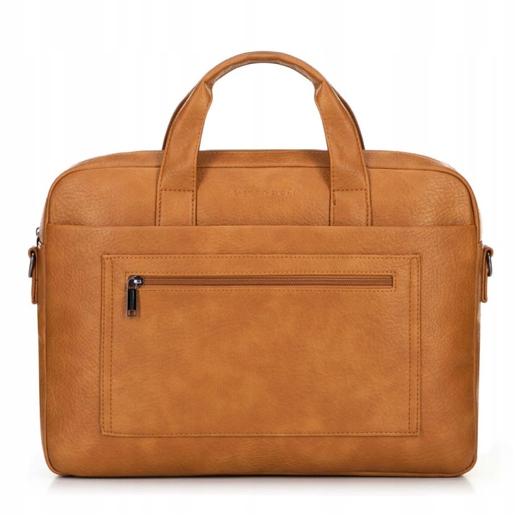 Torba na laptopa 17 " WITTCHEN 100-3P-913-5 brązowa z ekoskóry