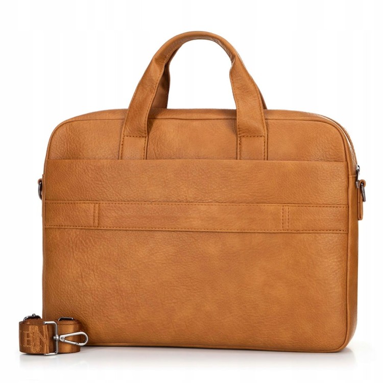 Torba na laptopa 17 " WITTCHEN 100-3P-913-5 brązowa z ekoskóry