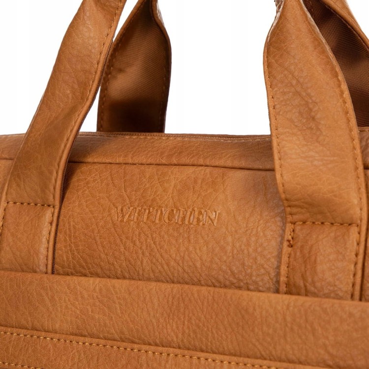 Torba na laptopa 17 " WITTCHEN 100-3P-913-5 brązowa z ekoskóry