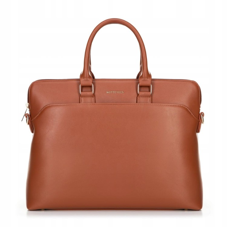 Torba na laptopa WITTCHEN 100-3P-906-5 jasny brąz 16”