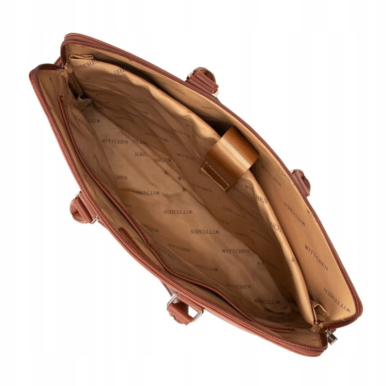 Torba na laptopa WITTCHEN 100-3P-906-5 jasny brąz 16”