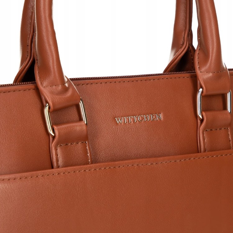 Torba na laptopa WITTCHEN 100-3P-906-5 jasny brąz 16”