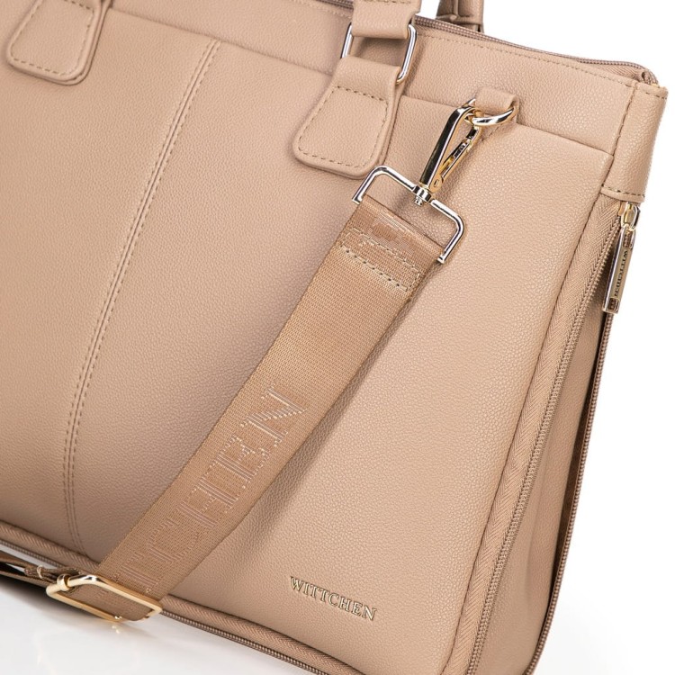 Torba na laptopa WITTCHEN 100-3P-904-9 beżowy 14,5”