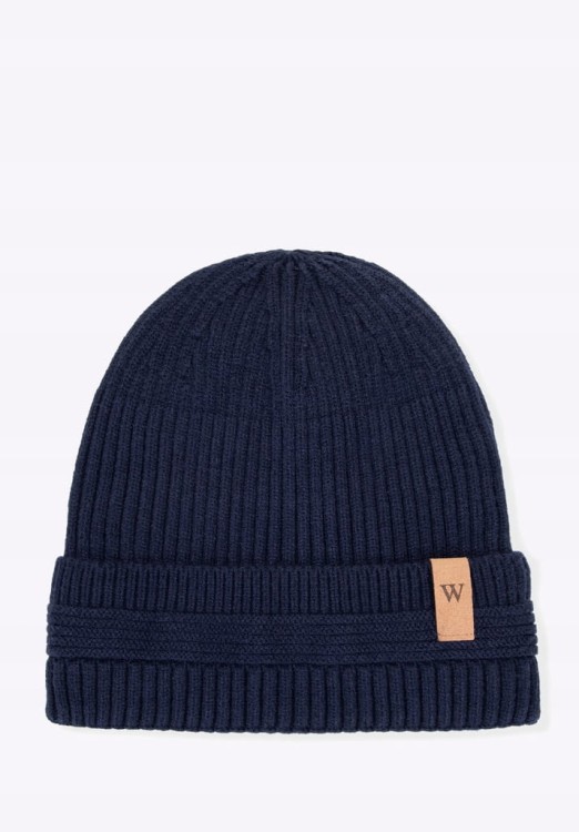Czapka zimowa WITTCHEN 101-HF-004-N beanie granatowa