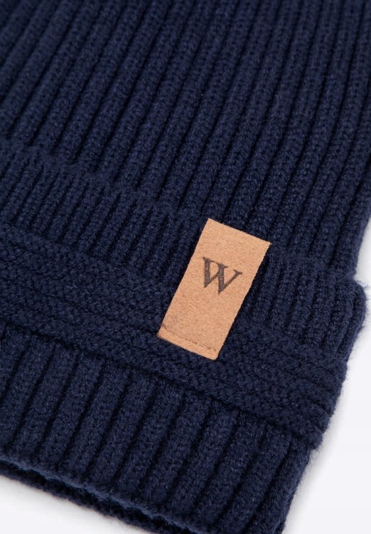 Czapka zimowa WITTCHEN 101-HF-004-N beanie granatowa