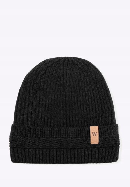 Czapka zimowa WITTCHEN 101-HF-004-1 beanie czarny