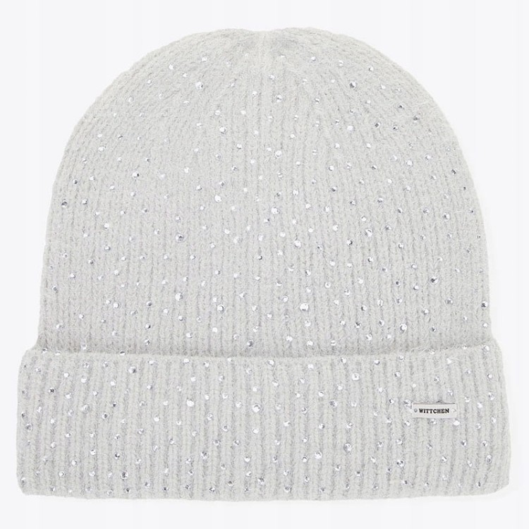 Czapka damska WITTCHEN 101-HF-002-8 zimowa beanie szary