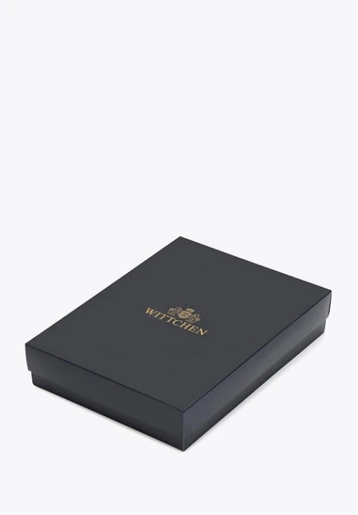 Damski komplet czapka z pomponem i szalik WITTCHEN 101-SF-021-7 niebieski