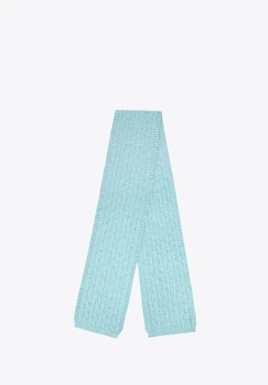 Damski komplet czapka i szalik WITTCHEN 101-SF-020-7 niebieski