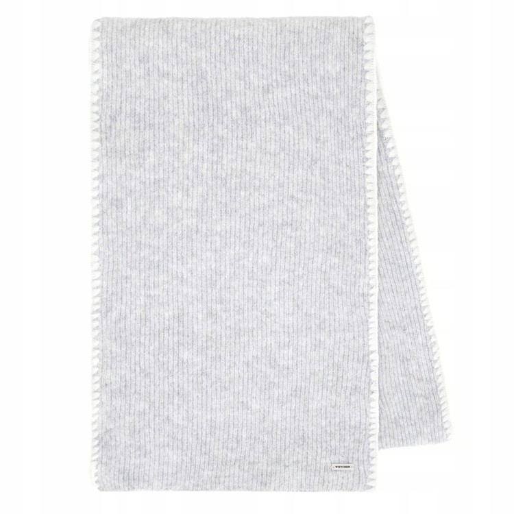 Szalik damski WITTCHEN 101-7F-203-8 miękki z dzianiny na zimę ciepły szary