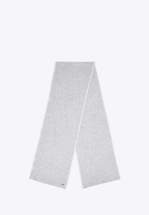 Szalik damski WITTCHEN 101-7F-203-8 miękki z dzianiny na zimę ciepły szary