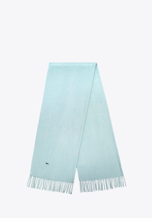 Szalik damski z frędzlami WITTCHEN 101-7F-100-7 błękitny 180 cm