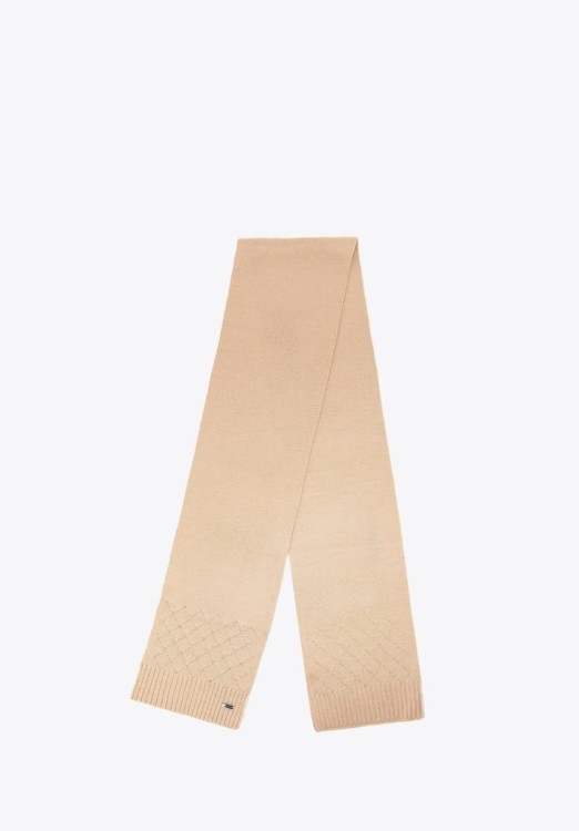 Szalik damski WITTCHEN 101-7F-001-9 z ozdobnymi cyrkoniami beżowy