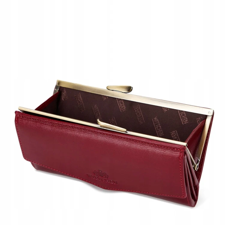 Portfel Wittchen Italy damski 21-1-079-L30 skórzany czerwony